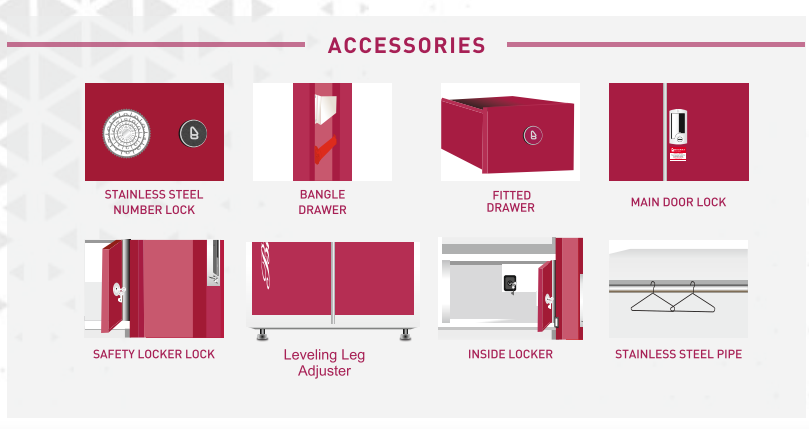 Bharat Almirah accessories