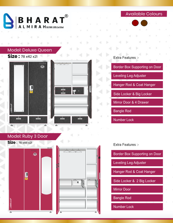 Bharat Almirah brochure screenshot 5