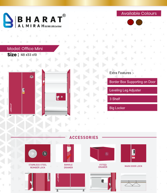 Bharat Almirah brochure screenshot 7